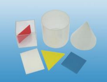 探索幾何形體展開(kāi)操作材料